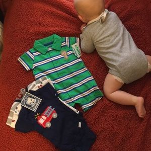 New with tags newborn onesies Gerber and Carter’s